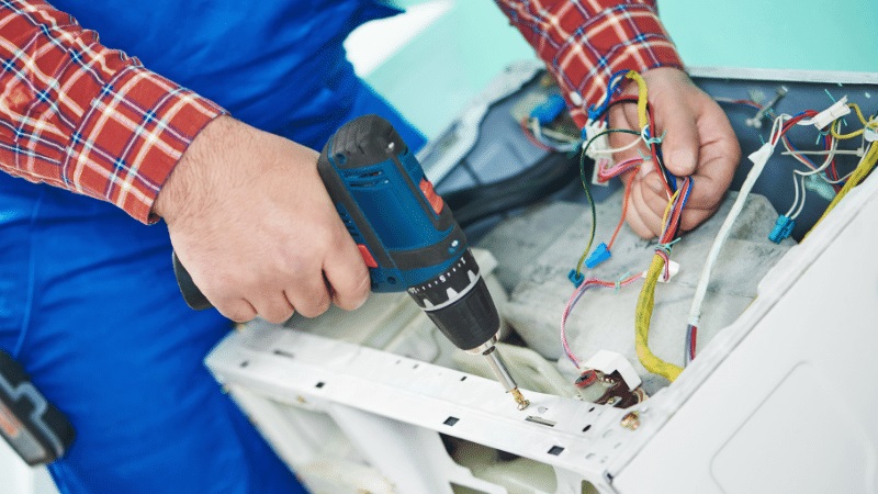Çamlıdere Gorenje Gorenje çamaşır makinesi kart tamiri – Su almama arızası orijinal parça ile giderildi. - Teknik servis örneği