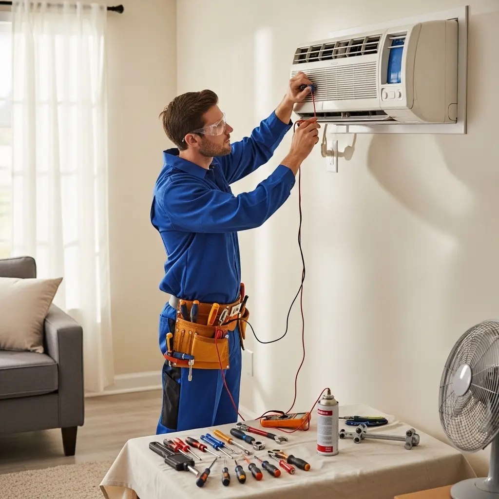Çamlıdere Gorenje Gorenje klima gaz dolumu ve bakım – Enerji verimliliği artırıldı. - Teknik servis örneği